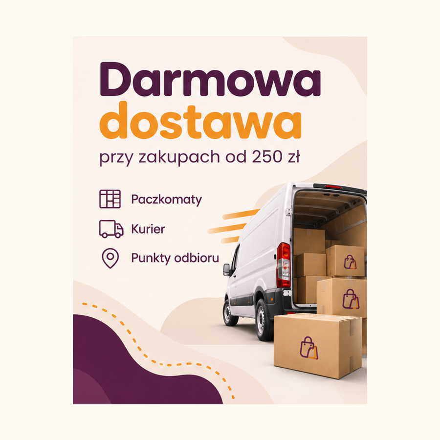 Darmowa dostawa od 250 zł w OutletoweNowe